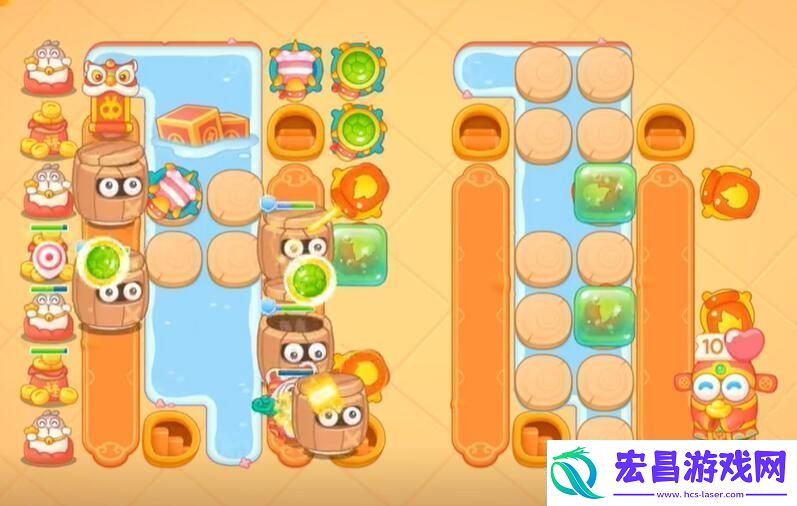 保卫萝卜4福神大作战第12关怎么过