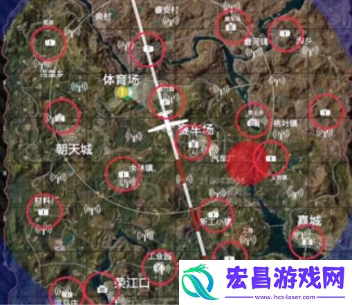 和平精英荣都地图怎么玩