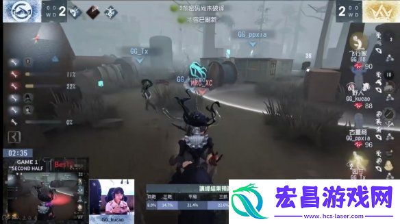 群狼呼啸！Wolves战队磨牙利爪**连捷——第五人格2024秋季赛第八周赛报发布