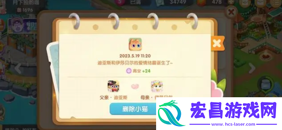 遇见喵克斯怎么生小猫