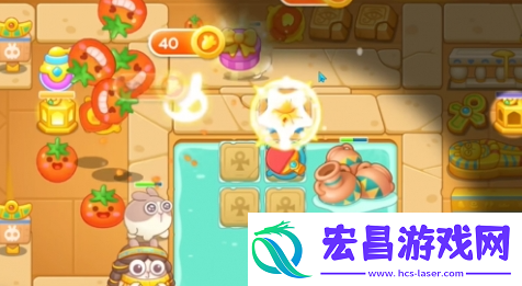 保卫萝卜4法老归来第69关通关攻略