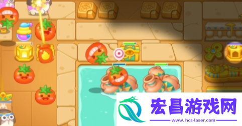 保卫萝卜4法老归来第69关通关攻略