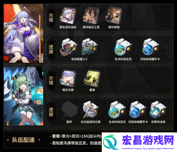 崩坏星穹铁道星期日搭配景元主C怎么玩