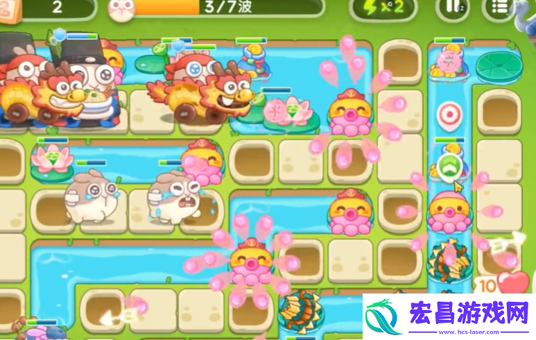 保卫萝卜4夏日垂钓18关攻略