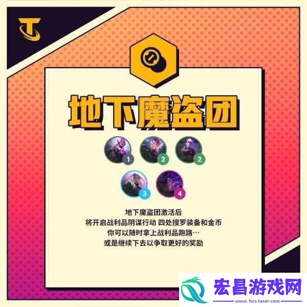 云顶之弈s8地下魔盗团阵容运营攻略