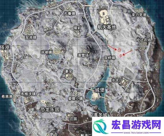 绝地求生雪地防空洞具体位置探寻