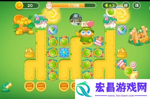 保卫萝卜4绿野奇缘21关攻略