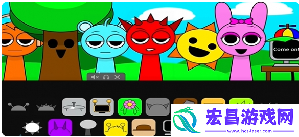 节奏盒子Sprunki第一关怎么过