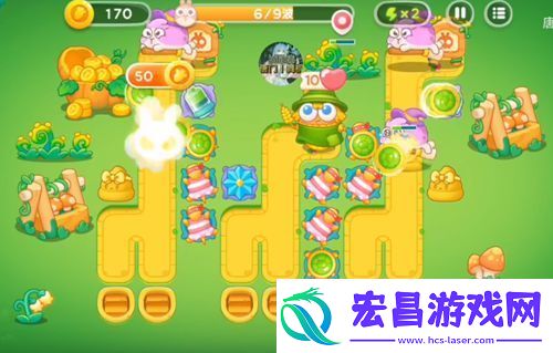 保卫萝卜4绿野奇缘21关攻略