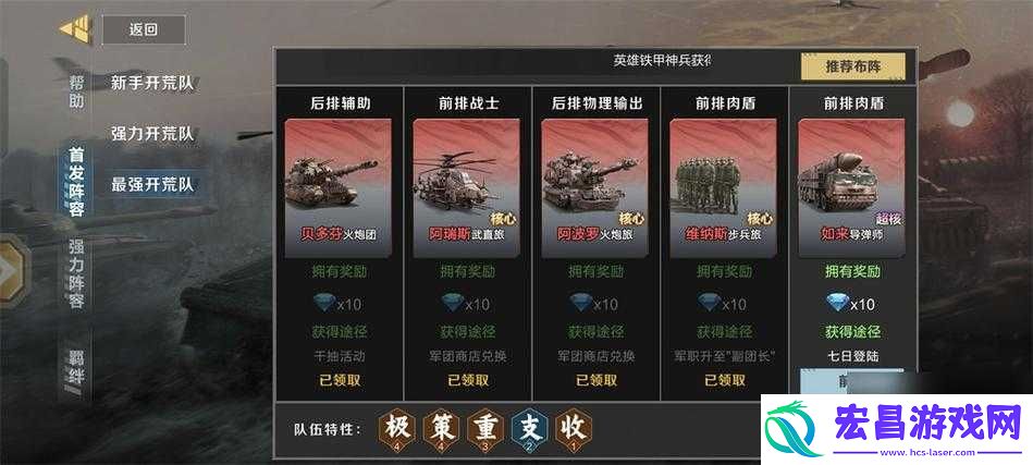 绝配公主殿下阵容攻略