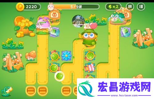 保卫萝卜4绿野奇缘21关攻略