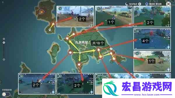 原神海乱鬼与野伏众快速讨伐路线