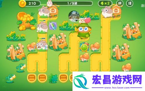 保卫萝卜4绿野奇缘21关攻略