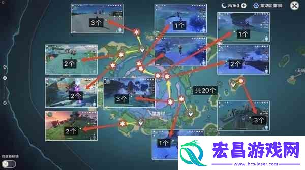 原神海乱鬼与野伏众快速讨伐路线