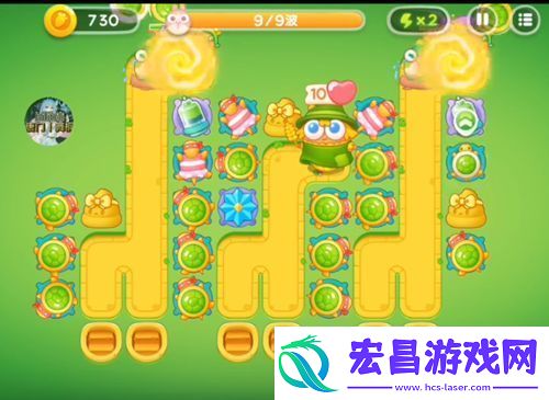 保卫萝卜4绿野奇缘21关攻略