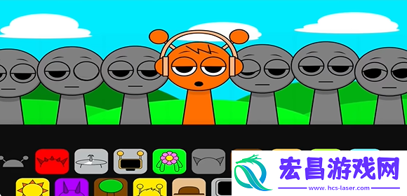节奏盒子Sprunki第一关怎么过
