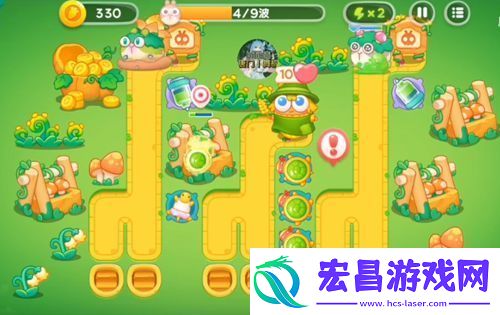 保卫萝卜4绿野奇缘21关攻略