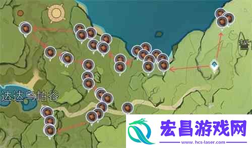 原神松果采集位置地点一览