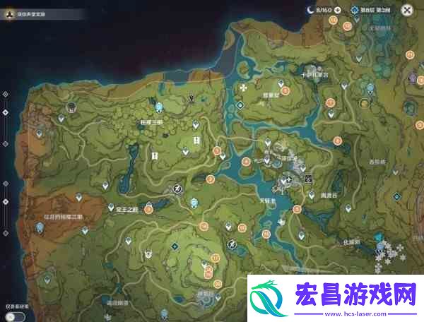 原神76个兰那罗位置及宝箱开启流程