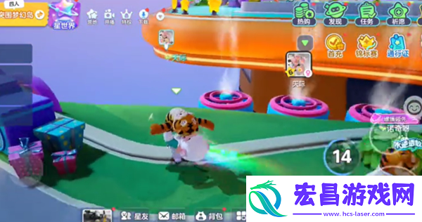 元梦之星抱人方法介绍