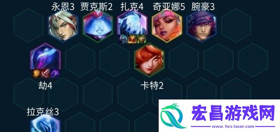 云顶之弈s10劫主C阵容怎么搭配