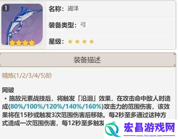 原神限定弓箭强度解析