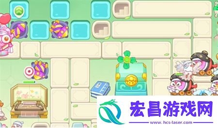保卫萝卜4梁波波与祝秋秋第14关过关攻略
