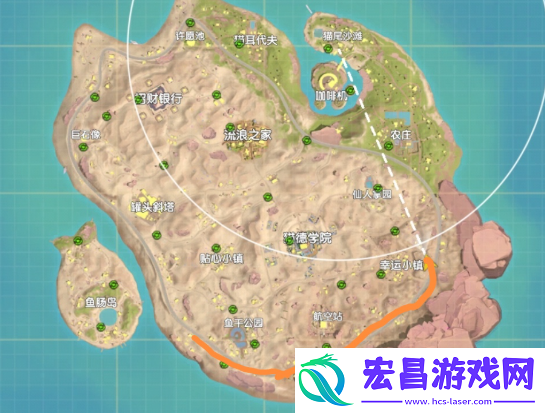 香肠派对喵沙岛苟分点怎么找