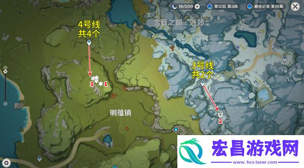 原神5.2愚人众先遣队分布图愚人众先遣队速刷路线