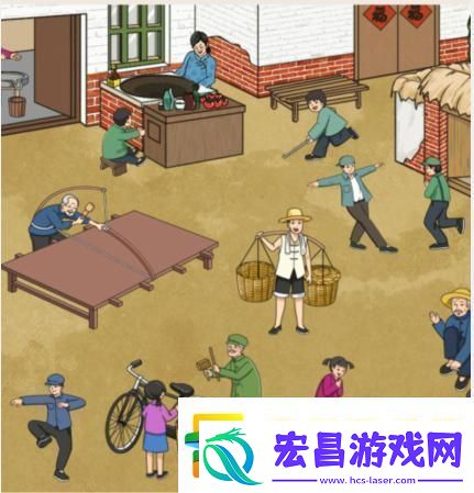 就我眼神好怀旧大集市通关攻略
