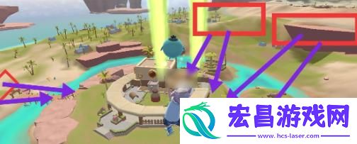 香肠派对咖啡机降落点怎么打