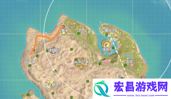 香肠派对喵沙岛苟分点怎么找