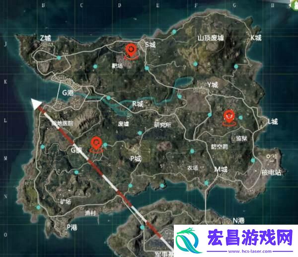 和平精英火力对决哪儿有铁门