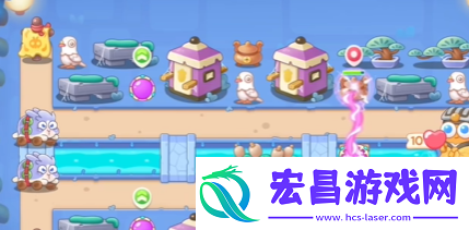 保卫萝卜4万圣奇妙夜第10关通关攻略