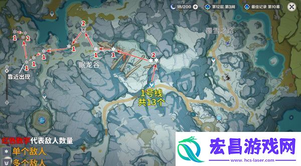 原神5.2愚人众先遣队分布图愚人众先遣队速刷路线