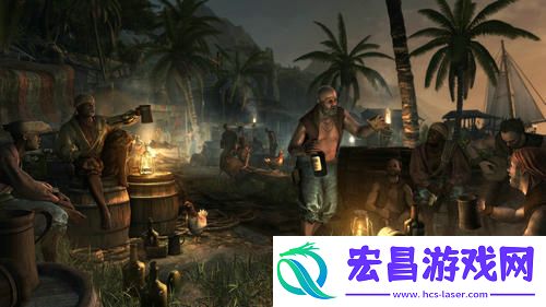 刺客信条4完整流程时长80小时截图场景超大