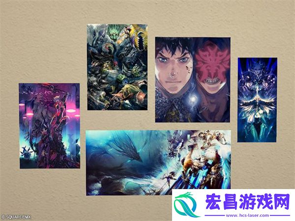 最终幻想14道具商城上新啦！2.0和3.0主题海报套装现已上架