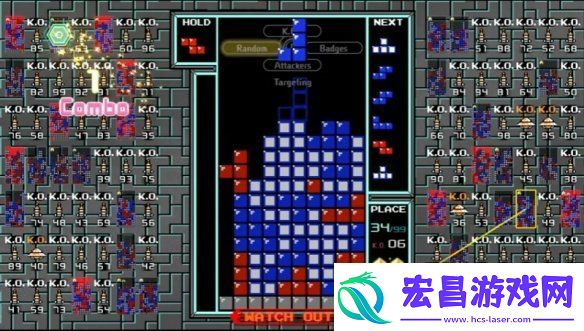 俄罗斯方块也有比赛