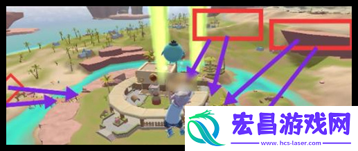 香肠派对咖啡机降落点怎么通关