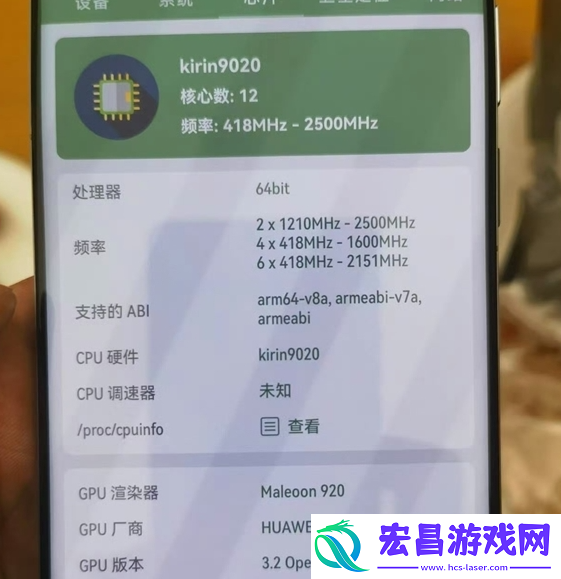 华为麒麟9020