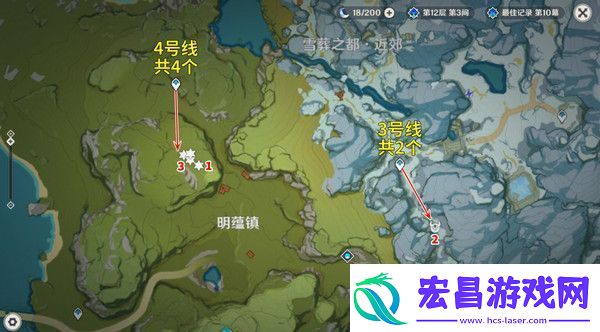 原神5.2愚人众先遣队分布图愚人众先遣队速刷路线