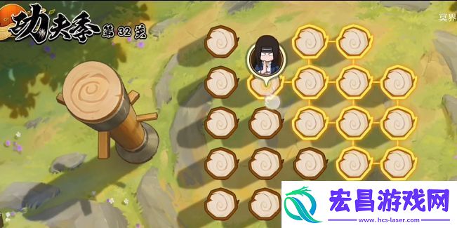 火影忍者手游功夫一笔画32关玩法