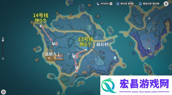 原神5.2愚人众先遣队分布图愚人众先遣队速刷路线