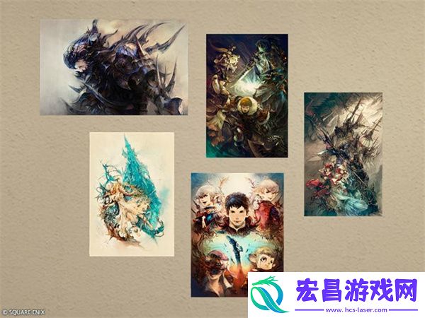 最终幻想14道具商城上新啦！2.0和3.0主题海报套装现已上架