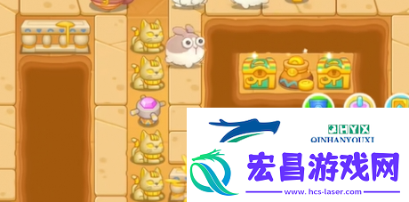 保卫萝卜4法老归来第78关怎么过