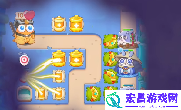 保卫萝卜4万圣奇妙夜第9关通关攻略