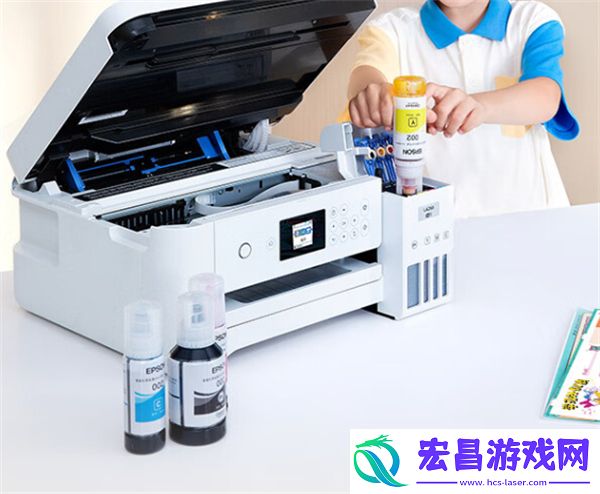 爱普生L4268怎么加墨水