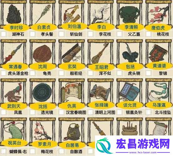 江南百景图之李师师珍宝搭配秘籍全解析
