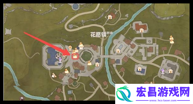 无限暖暖花愿镇商人去哪找