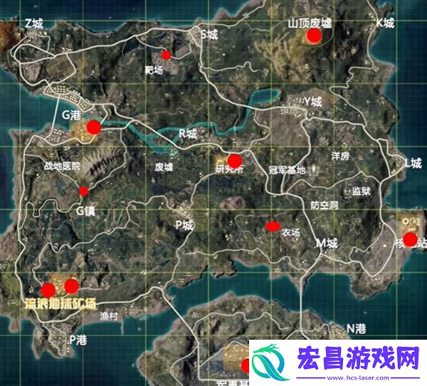 和平精英挖掘机在哪